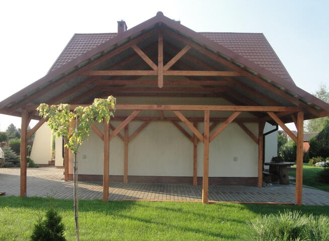 1 Wiaty samochodowe Drewipol