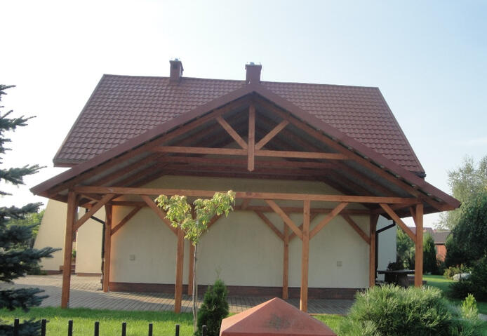 4 Wiaty samochodowe Drewipol